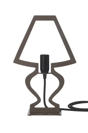 Acquista Ora Abatjour Lampada da comodino in metallo dal design moderno e minimalista