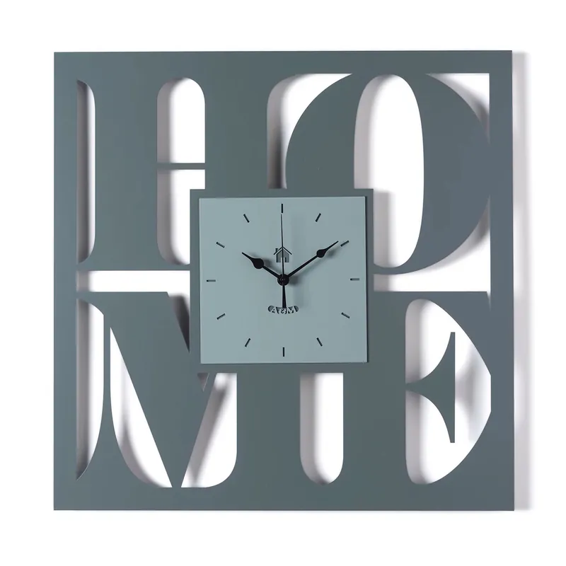 Orologio da parete quadrato dal design moderno Reso Gratuito