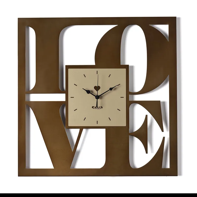 Orologio da parete moderno in metallo dal design moderno Prezzo Conveniente