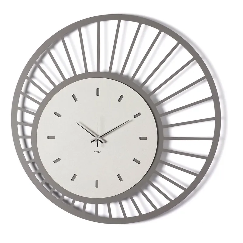 Orologio da parete rotondo in metallo dal design moderno Popolare