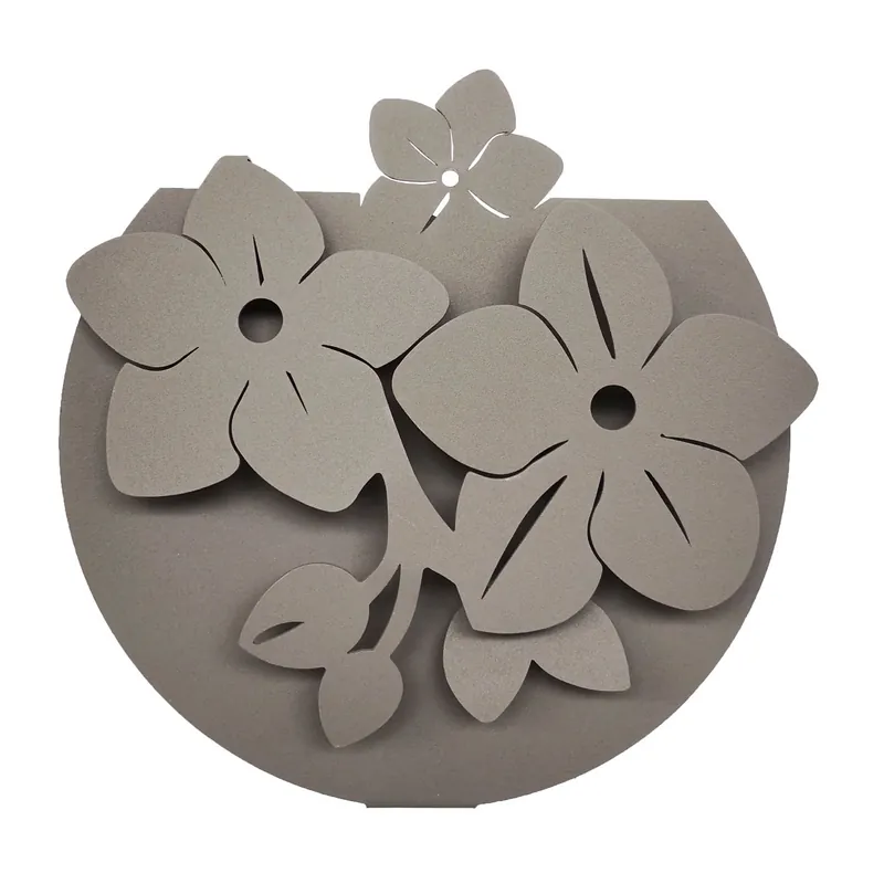 Porta umidificatore in metallo e vaschetta in ceramica di design Scelto Dai Clienti