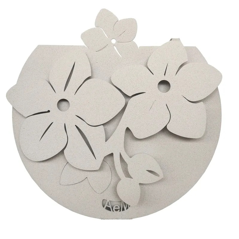 Porta umidificatore in metallo e vaschetta in ceramica di design Compra Adesso