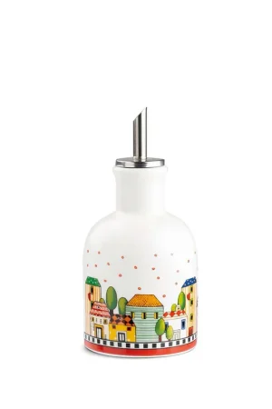 Bottiglia in ceramica per olio o aceto Saldi