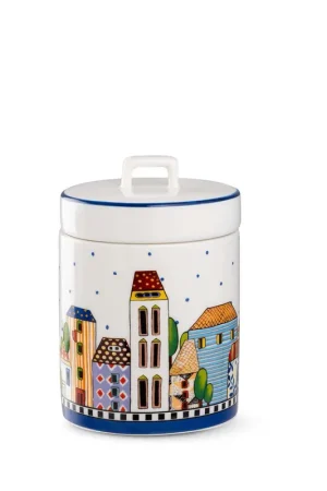Barattolo in ceramica con coperchio Scelto Dai Clienti