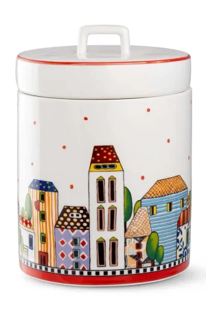 Barattolo in ceramica con coperchio Economico