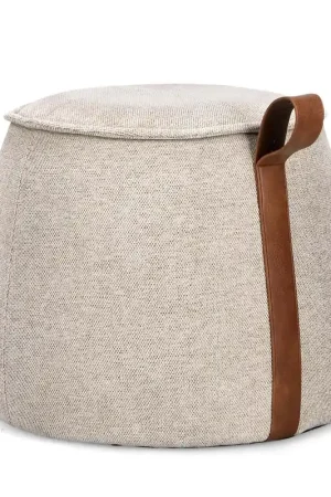 Quantità Limitata Pouf in tessuto dal design moderno