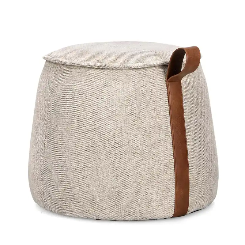 Quantità Limitata Pouf in tessuto dal design moderno