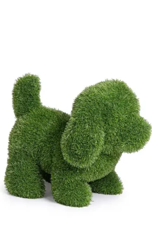 Nuova Collezione Decorazione in erba sintetica cagnolino