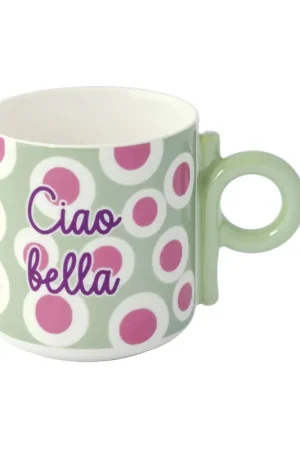 Tazza in porcellana - Ciao Bella Nuovo Arrivo