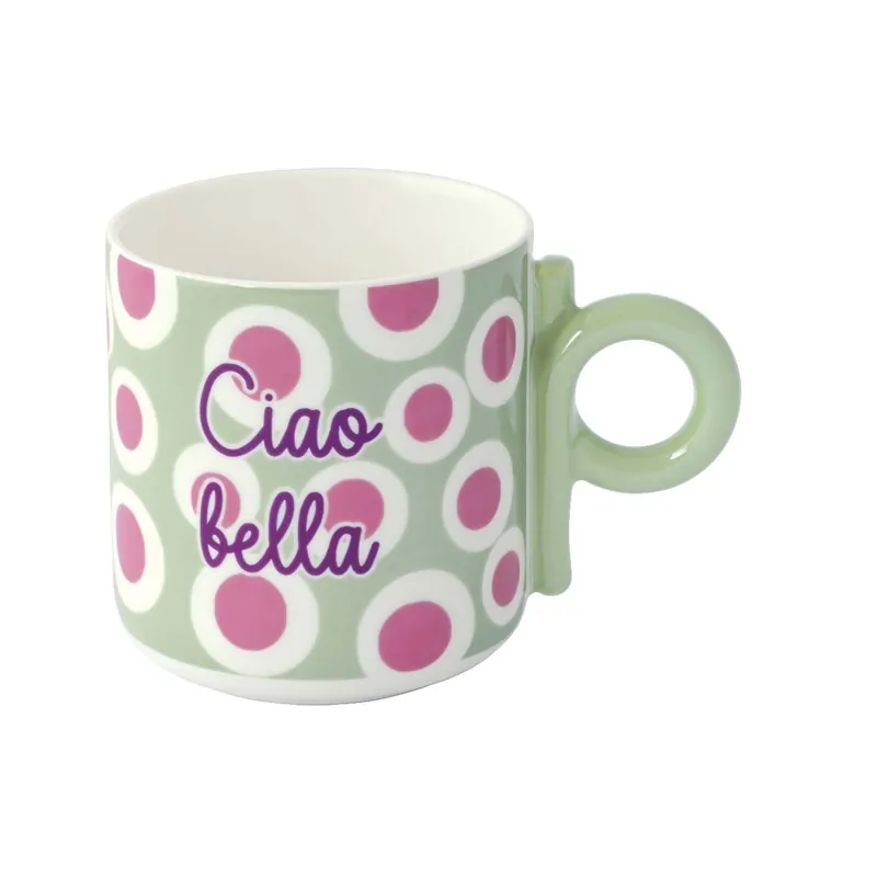 Tazza in porcellana - Ciao Bella Nuovo Arrivo