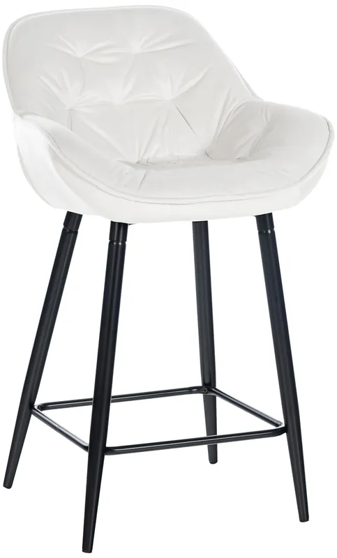 Miglior Prezzo Sgabello da bar Gibson in velluto altezza seduta 76 cm