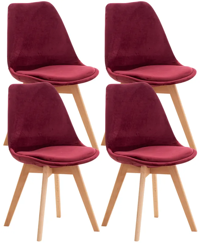 Offerta Del Giorno Set 4 Sedie Pranzo Linares
