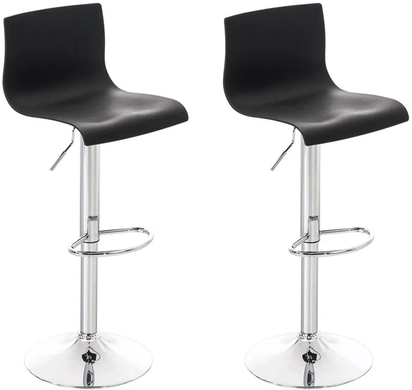 2 Sgabelli Alti HOVER in Polipropilene Prezzo Conveniente