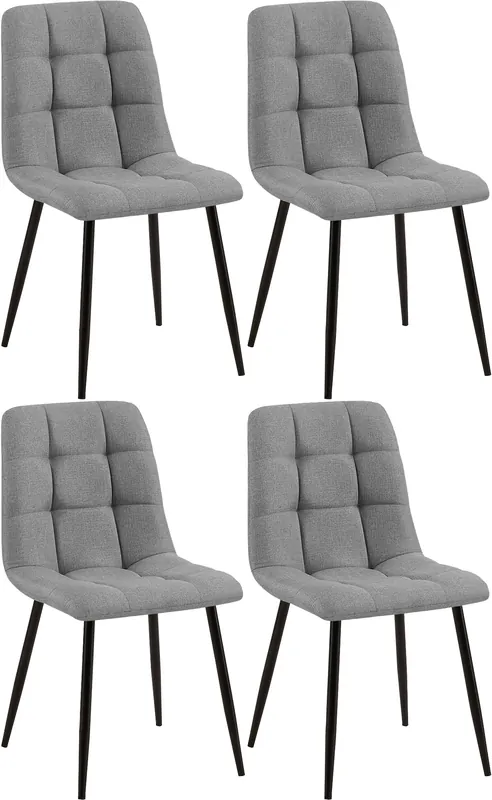 Promo Stagionale Set di 4 sedie da pranzo Tilde