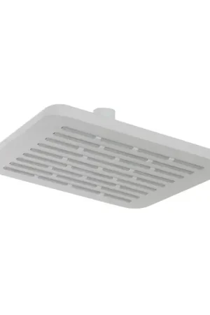 Ultime Pezzi Soffione doccia 20 x 20 cm in finitura bianco anticalcare Hidra
