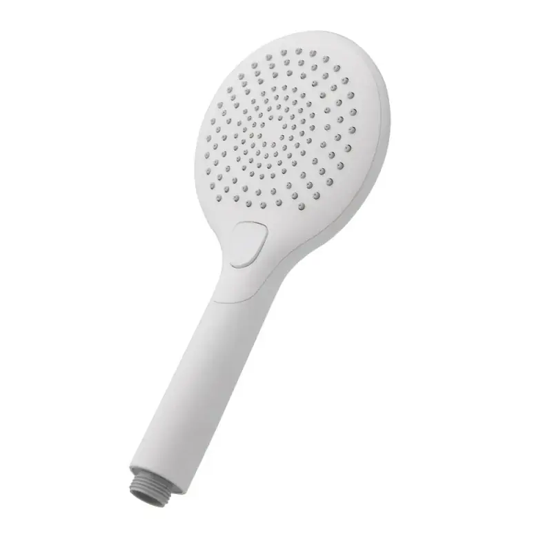 Pagamento Sicuro Doccetta tonda 26,5 cm in ABS bianca con 3 getti Hidra