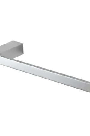 Acquista Ora Porta salviette da muro L 35 cm in alluminio argento Sky