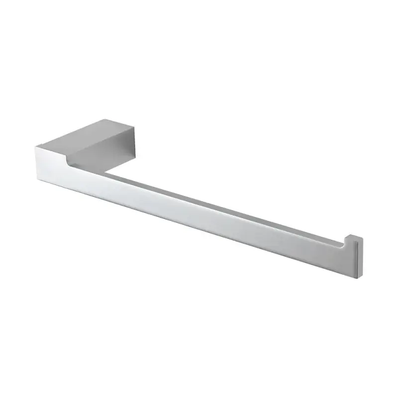 Acquista Ora Porta salviette da muro L 35 cm in alluminio argento Sky