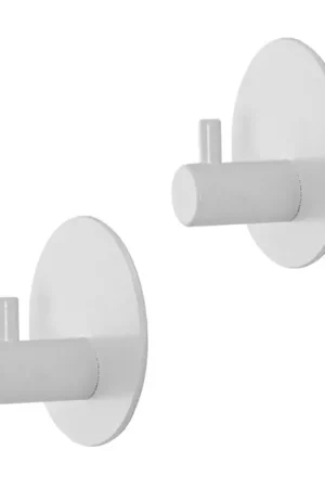 Appendini portasciugamani in acciaio bianco opaco Metal Direttamente Dal Produttore