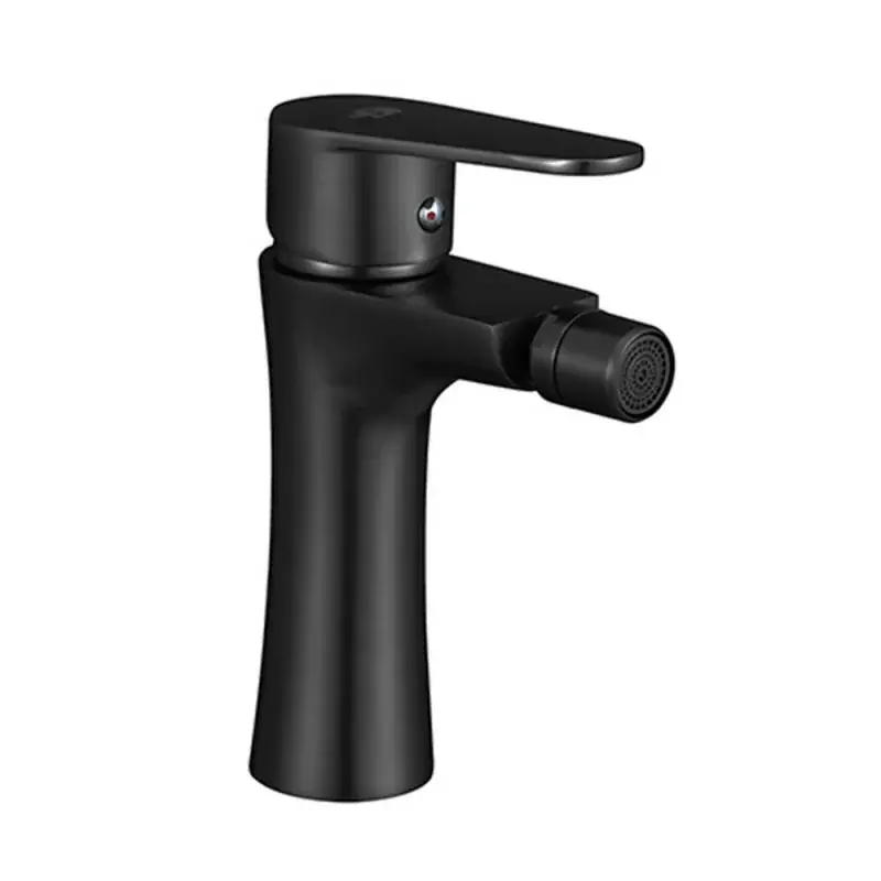 Rubinetto bidet nero opaco Lizzy scarico incluso Offerta Del Giorno