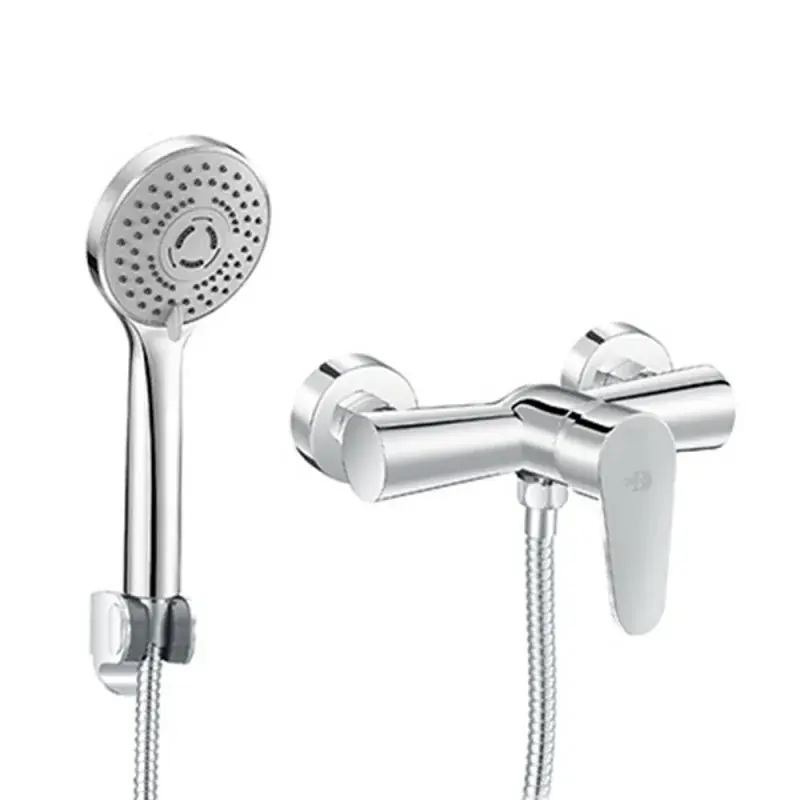 Miscelatore doccia esterno cromato con kit doccia Lizzy Spedizione Espresso