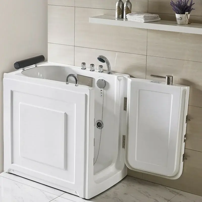 Prezzo Conveniente Vasca da bagno per disabili 101x72x100 porta con apertura a destra