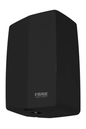 A Buon Prezzo Asciugamani elettrico nero con fotocellula risparmio energetico 1000 W