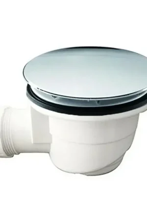 Affare Piletta per piatto doccia 60 mm sifonata con coperchio in abs cromato