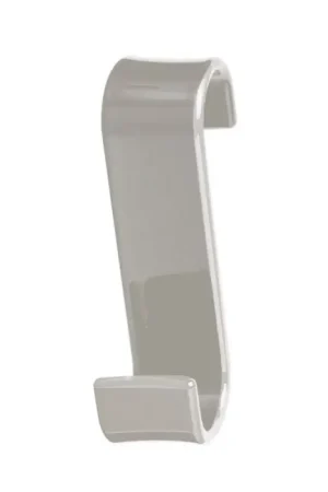 Acquista Ora Appendino singolo per termoarredo tortora chiaro Gedy serie Merlino in resina