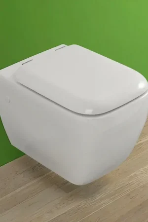Water singolo sospeso Metropolitan bianco completo di Copriwater avvolgente Offerta Speciale