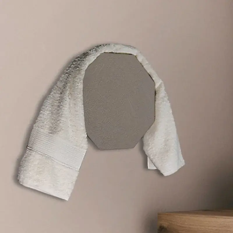 Scaldasalviette elettrico Nazca 29,5 cm resina moro in ceramica 70W Popolare