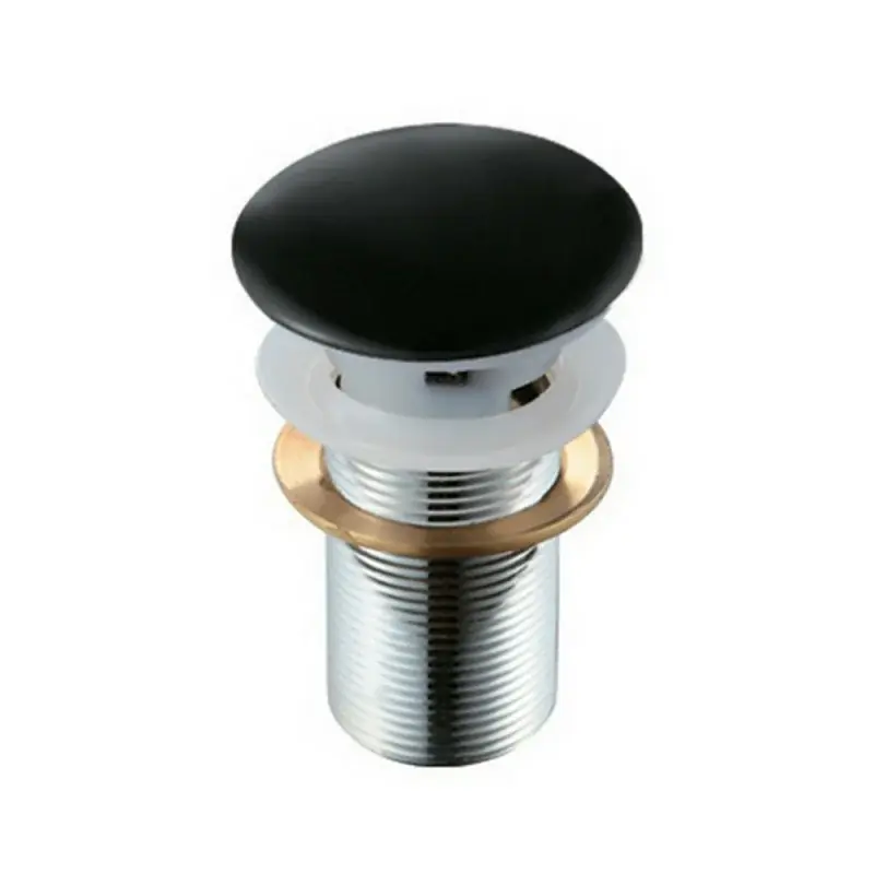 Piletta click clack con tappo nero lucido in ceramica senza troppopieno Compra Adesso