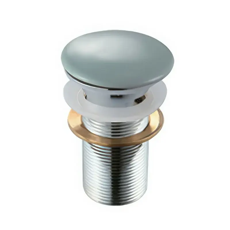 Offerta Lampo Piletta click clack con tappo grigio cemento in ceramica senza troppopieno