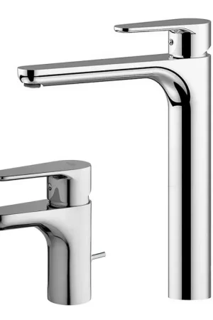 A Buon Prezzo Set miscelatori Paffoni Green lavabo alto e bidet con scarico incluso