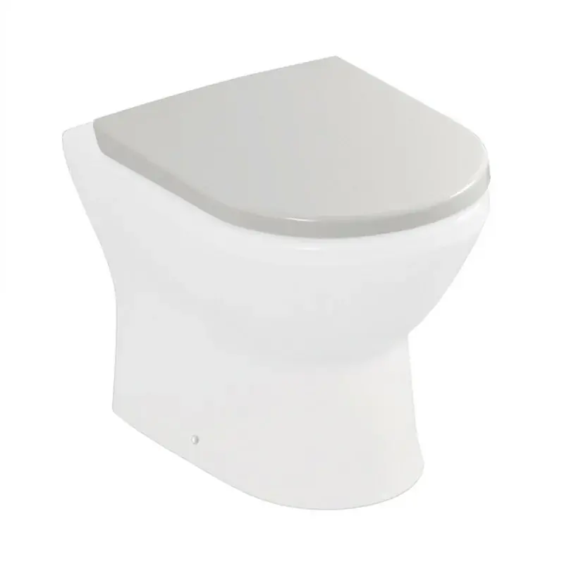 Occasione Imperdibile Copriwater originale serie Round in termoindurente bianco lucido