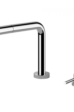PRONTA CONSEGNA - Gessi Miscelatore abbattibile con comando remoto e doccetta estraibile Su and Giù Collection 50109 031 cromato Spedizione Espresso