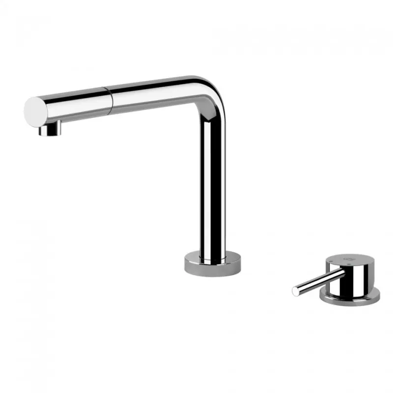 PRONTA CONSEGNA - Gessi Miscelatore abbattibile con comando remoto e doccetta estraibile Su and Giù Collection 50109 031 cromato Spedizione Espresso
