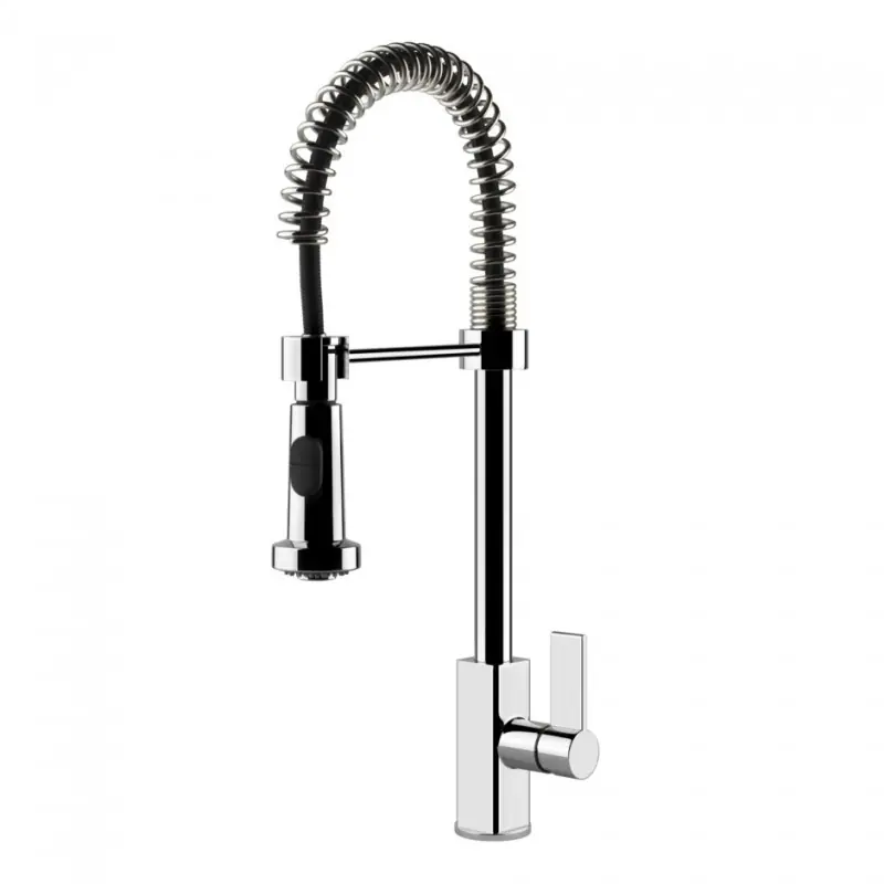 Consegna Rapida Gessi Miscelatore semi pro monocomando con doccetta estraibile Monaco Collection 17157 031 finitura cromato