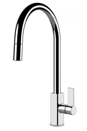 Promo Stagionale PRONTA CONSEGNA - Gessi Miscelatore monocomando con doccetta estraibile Monaco Collection 17163 031 finitura cromato