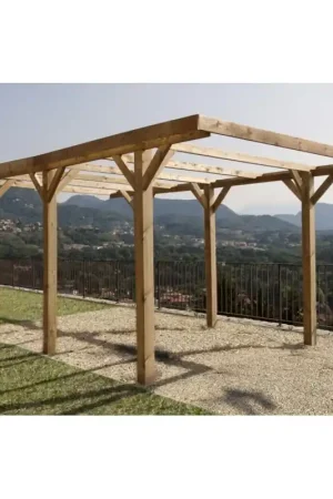 Losa Esterni da vivere Carport singolo senza copertura Eco AC/CARSINGSC Promozione