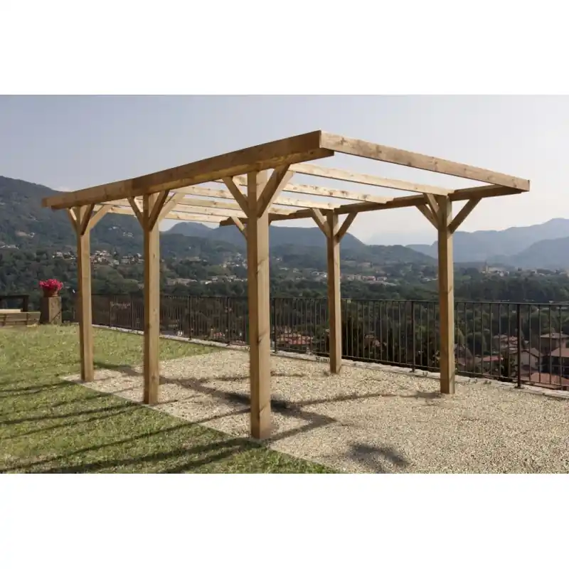 Losa Esterni da vivere Carport singolo senza copertura Eco AC/CARSINGSC Promozione