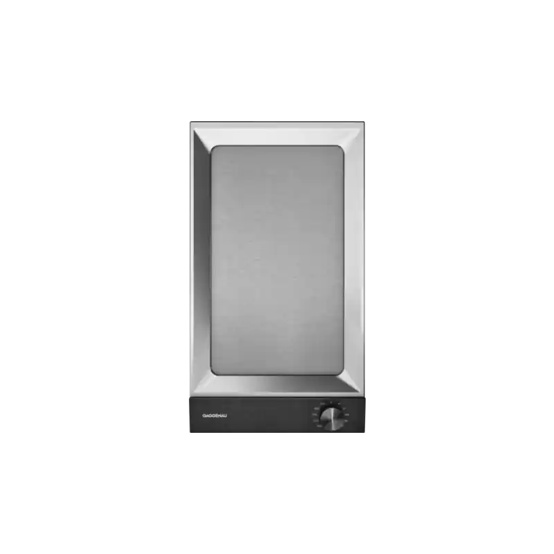 Prezzo Conveniente Gaggenau Piastra Teppan-Yaki VP230120 con pannello di controllo nero da 28 cm