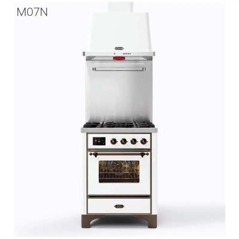 Ilve Cucina M07N Majestic M07DNE3 piano cottura 4 fuochi da 70 cm Offerta Limitata