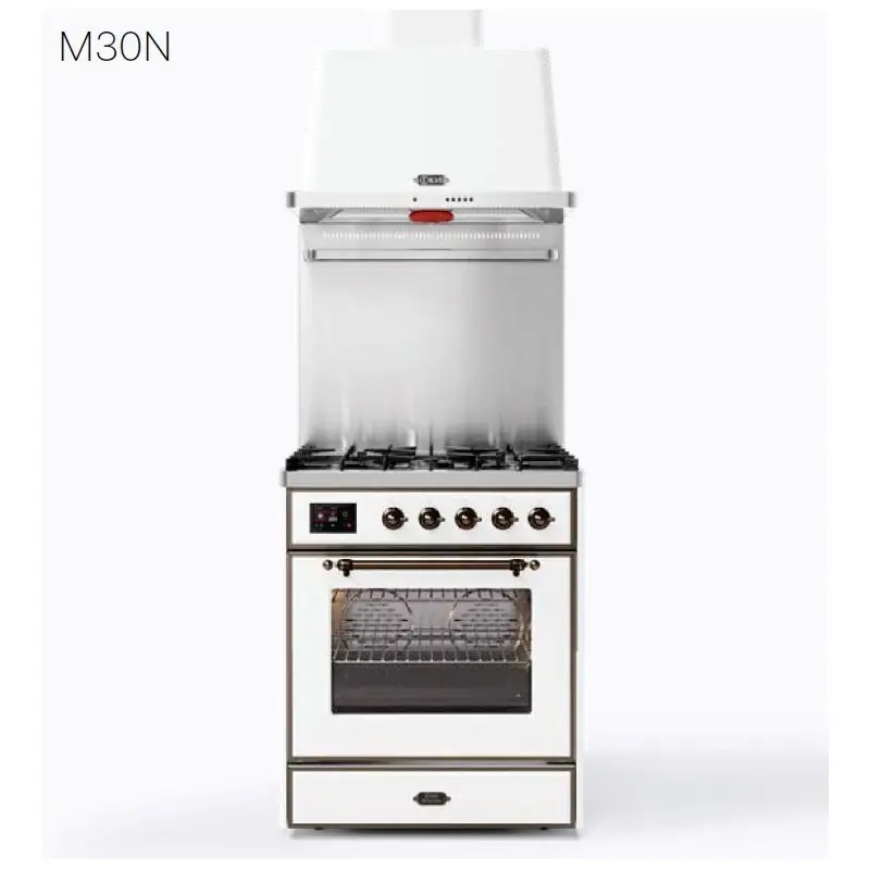 Offerta Limitata Ilve Cucina M30N Majestic M30DNE3 piano cottura 5 fuochi da 76 cm