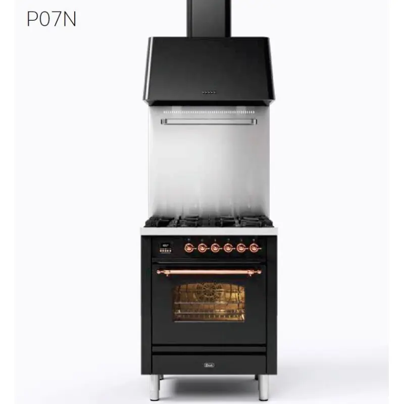 Ilve Cucina P07N da incasso Nostalgie P07NE3 piano cottura 4 fuochi da 70 cm Non Perdere