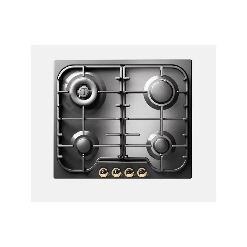 Ilve Piano cottura gas Nostalgie HCB60CN in acciaio inox o smaltato da 58 cm Super Prezzo
