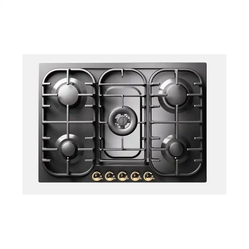 Ilve Piano cottura gas Nostalgie HCB70CN in acciaio inox o smaltato da 70 cm Bestseller