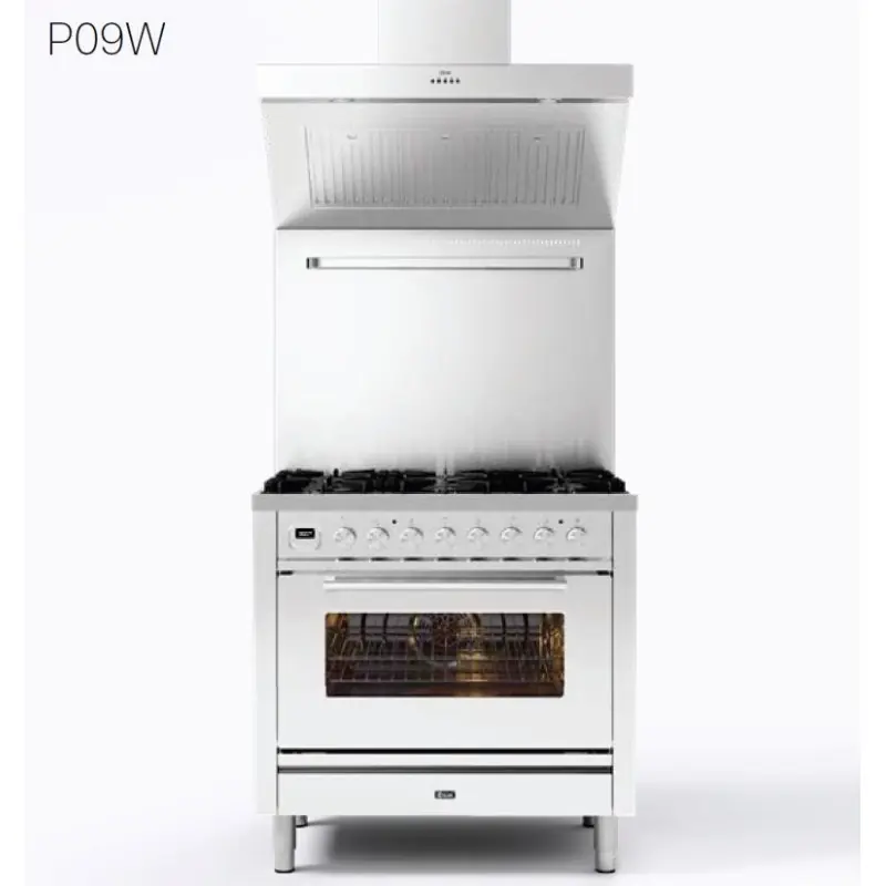 Offerta Speciale Ilve Cucina P09W Professional Plus P096WE3 piano cottura 6 fuochi da 90 cm