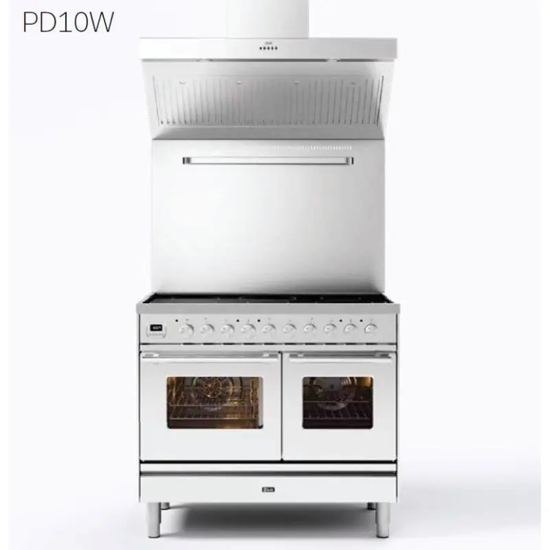 Ilve Cucina PD10W Professional Plus PD106WE3 doppio forno e piano cottura 6 fuochi da 100 cm Solo Oggi