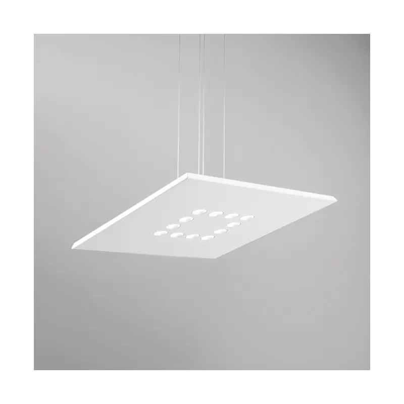 Minitallux Lampada a sospensione a LED Confort 12SQ in diverse finiture by Icone Luce Novità